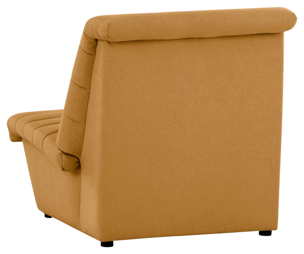 Sessel Looks Viii - Senfgelb/Schwarz, Design, Textil (92/92/103cm) - LOOKS by W.Joop