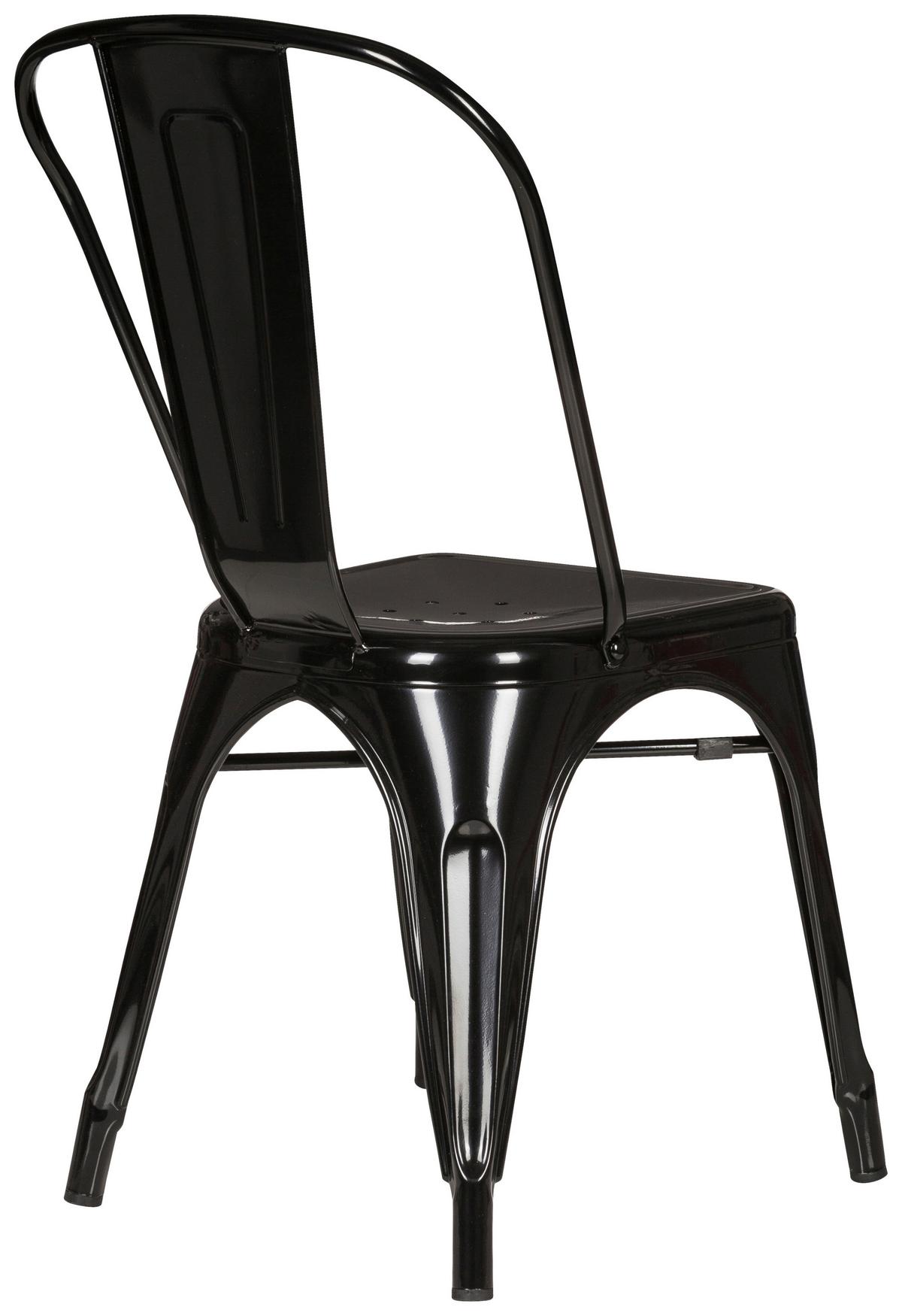 Stuhl Vantaggio Comfort Schwarz Bis 150 Kg - Schwarz, Basics, Metall (44/84/54cm) - MID.YOU