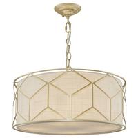 Pendelleuchte Messina - Goldfarben, Basics, Kunststoff/Textil (49/19/45cm) - MAYTONI