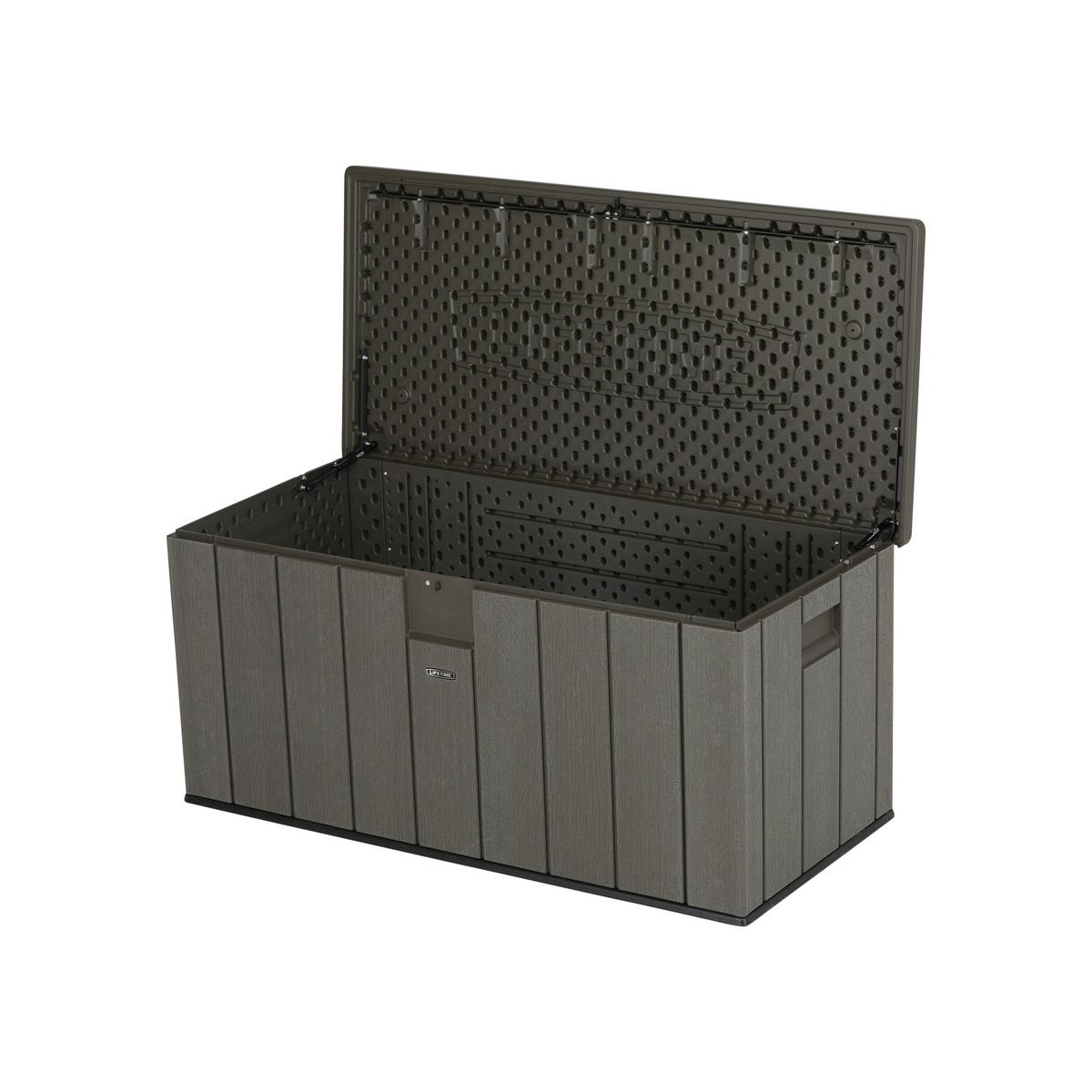 Kissenbox wasserdicht 151x69x72 cm 570L Grau - Grau, Basics, Kunststoff (151/69/72cm)