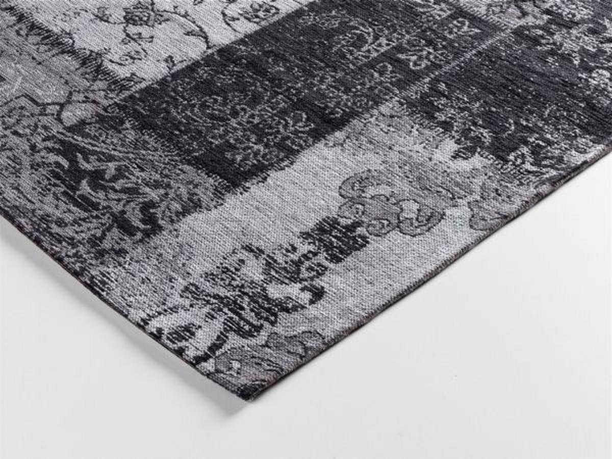 Vintage-Teppich Alanis Allover Grau 120x180 cm - Grau, LIFESTYLE, Textil (120/180cm) - Novel