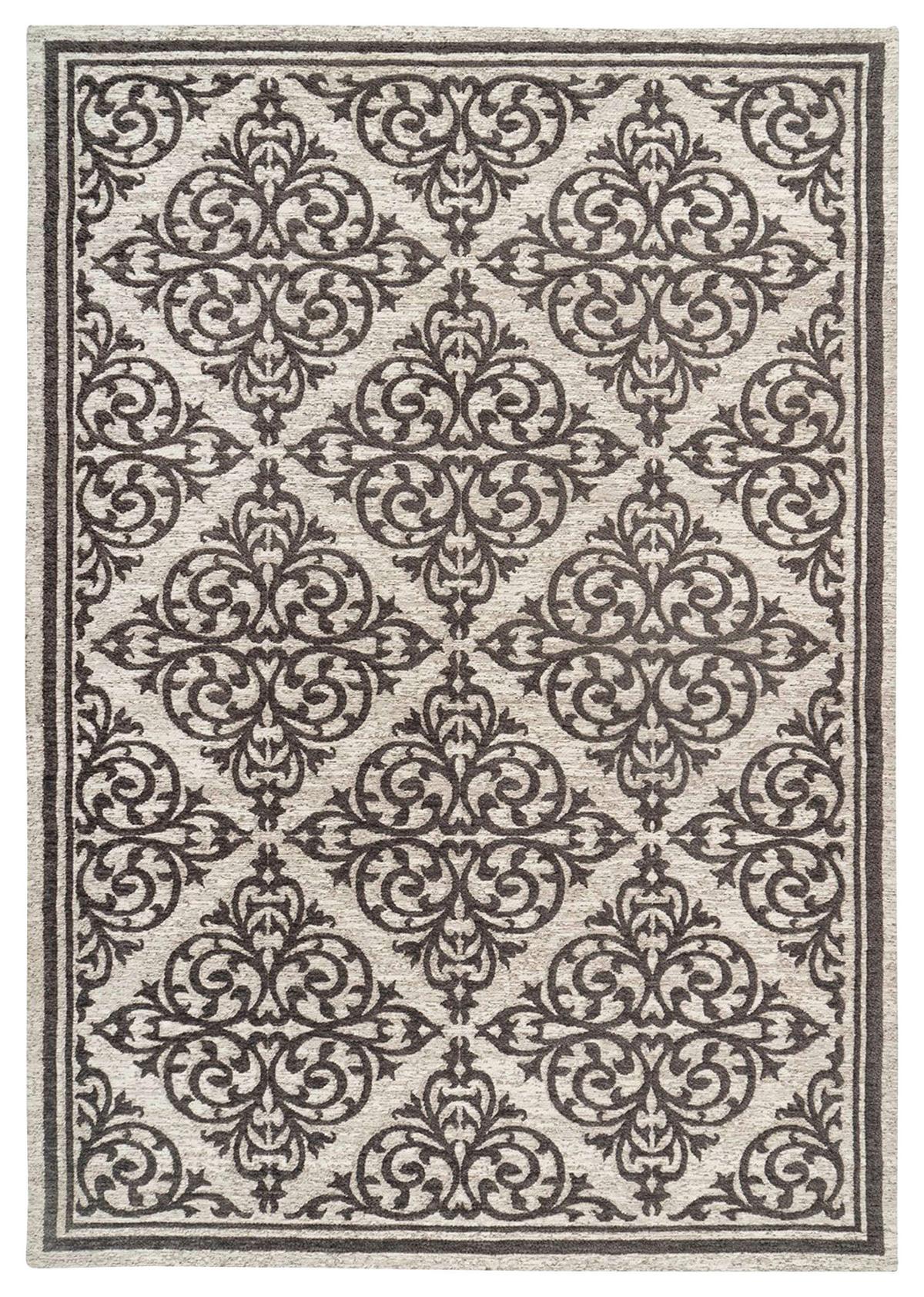 Flachwebeteppich Davio 100 - Grau, KONVENTIONELL, Textil (80/150cm)