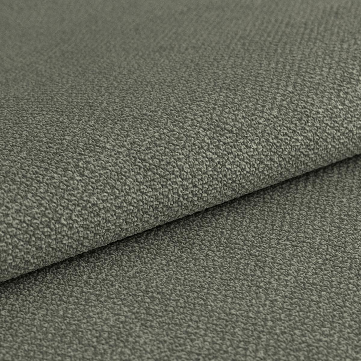 Ecksofa Mendoza - Schwarz/Grau, Design, Textil (309/197cm) - Ondega