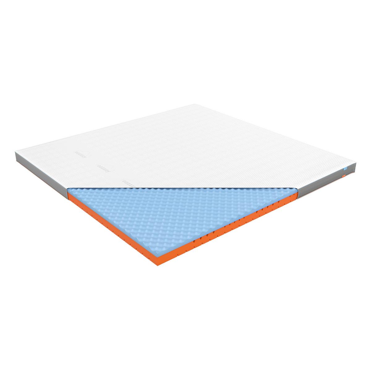 Eazzzy Premium Cube Topper Weiß LF: 200x200cm - Weiß, Basics, Kunststoff (200/200cm) - Genius