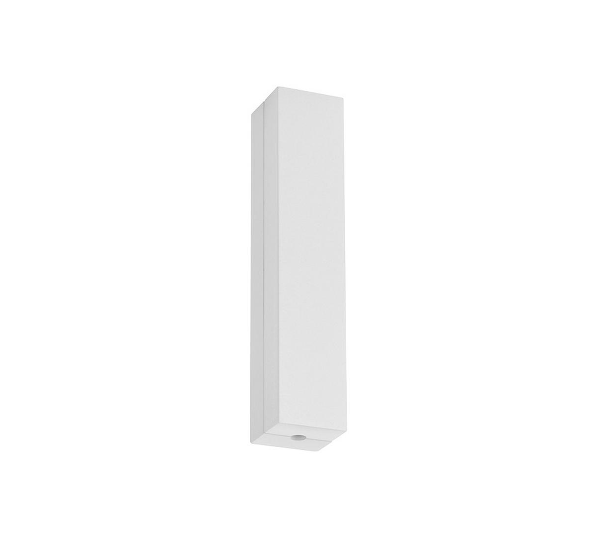 Kabelkanal für Schienensystem Duoline 3x3x13,5 cm in Weiß - Weiß, Design, Kunststoff (3/3/13,5cm) - Trio Leuchten