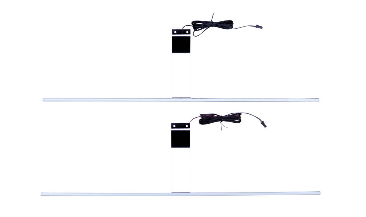 Ráépíthető Lámpa Slimline - krómszínű, Modern, műanyag (60cm)