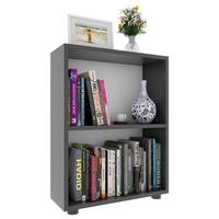 Regál Bulas š: 55 cm, antracitový - antracitová, Moderní, kompozitní dřevo (55/72/20cm) - MID.YOU