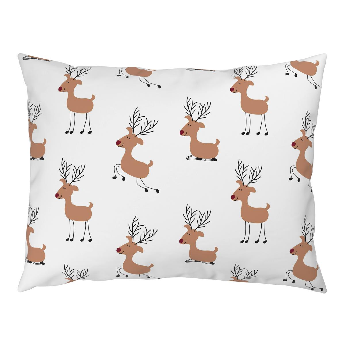 POVLEČENÍ TIMBA - bílá/světle hnědá, textil (200/140cm) - Mömax