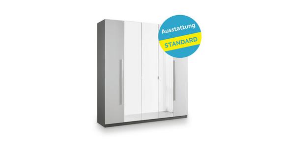 Kleiderschrank Unit 5trg, Maxihöhe - KONVENTIONELL (227/242,2/58,3cm) - Ondega