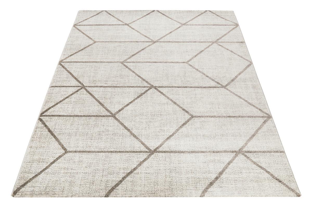 Webteppich Bossa Lounge Taupe/Beige 200x290 cm - Taupe/Beige, Design, Textil (200/290cm) - WECON HOME