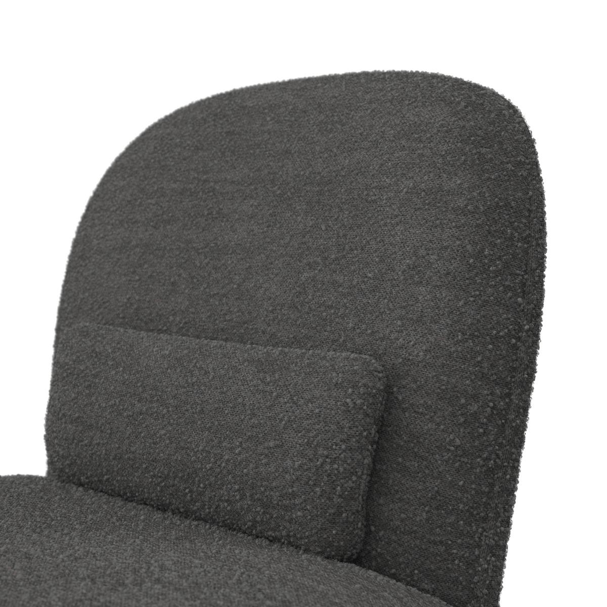 ŽIDLE VITTORE - šedá, Moderní, kov/dřevo (56/84/62cm) - Bessagi Home