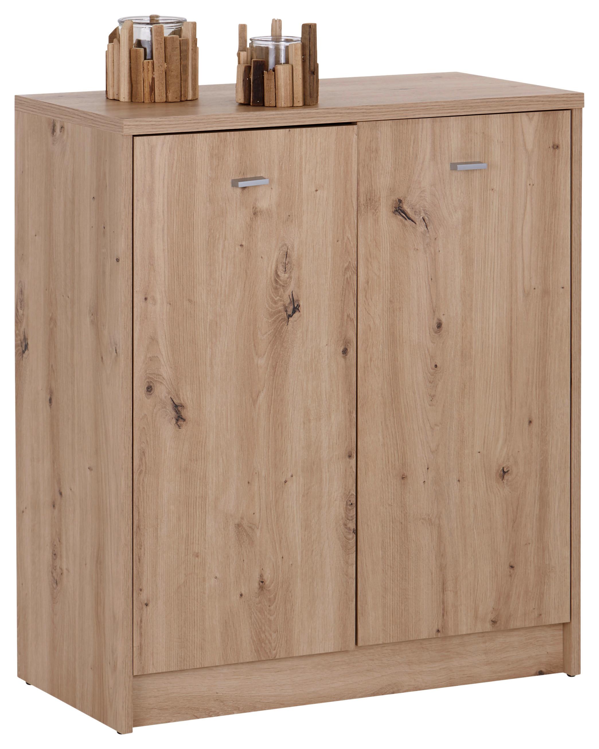 Kommode B: 74 cm 4-You New Eiche Artisan Dekor - Eiche Artisan, MODERN, Holzwerkstoff (74/85,4/34,6cm)