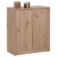 Kommode B: 74 cm 4-You New Eiche Artisan Dekor - Eiche Artisan, MODERN, Holzwerkstoff (74/85,4/34,6cm)