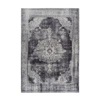 Flachwebteppich Vintage 8400 Hellgrau, 140x200 cm - Hellgrau, KONVENTIONELL, Textil (140/200cm)