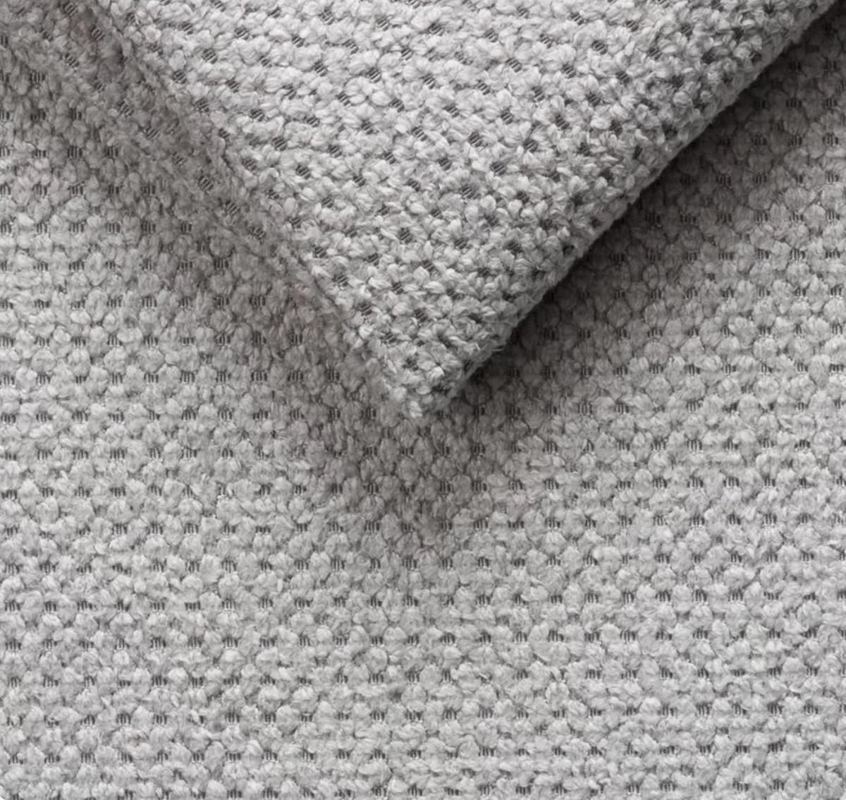 Rohová sedačka MARCO, oboustranná, šedý velur - šedá/černá, Konvenční, kov/dřevo (238/78-94/170cm)