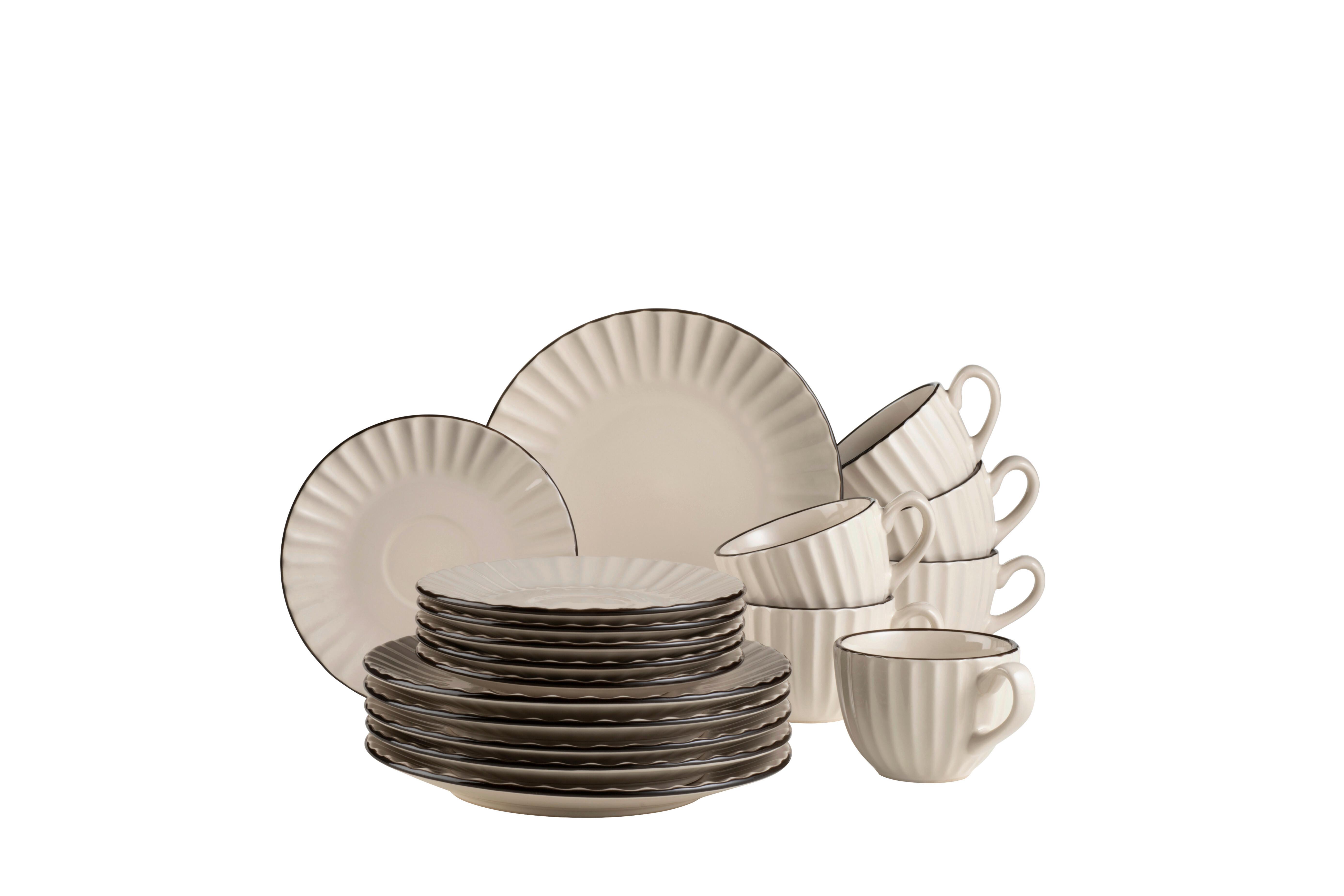 Kaffeeservice Osita 6 Personen Geschirr Set