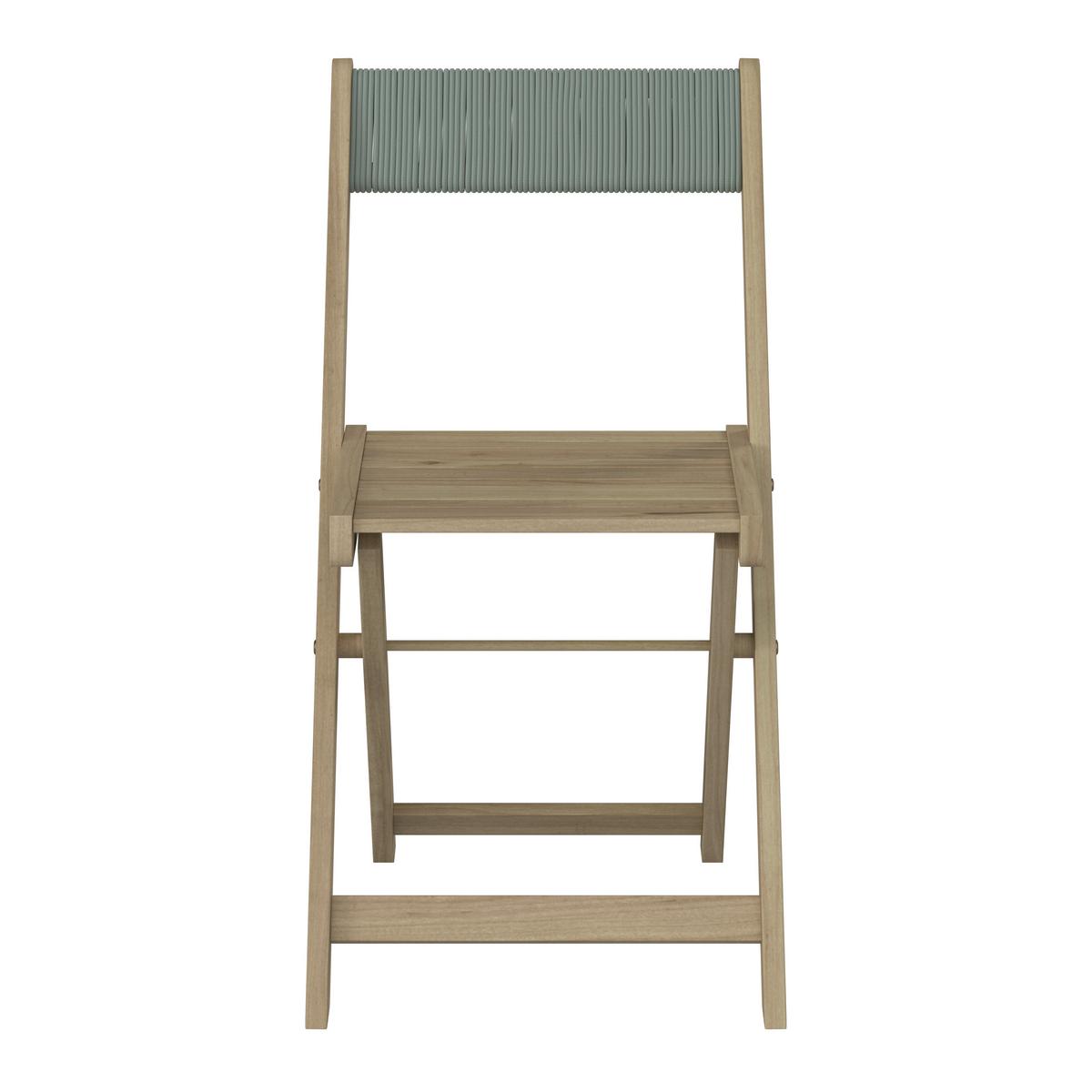 Balkonset Meran 5 Teilig - Akaziefarben, MODERN, Holz (110/42/74/77/70/47cm) - James Wood