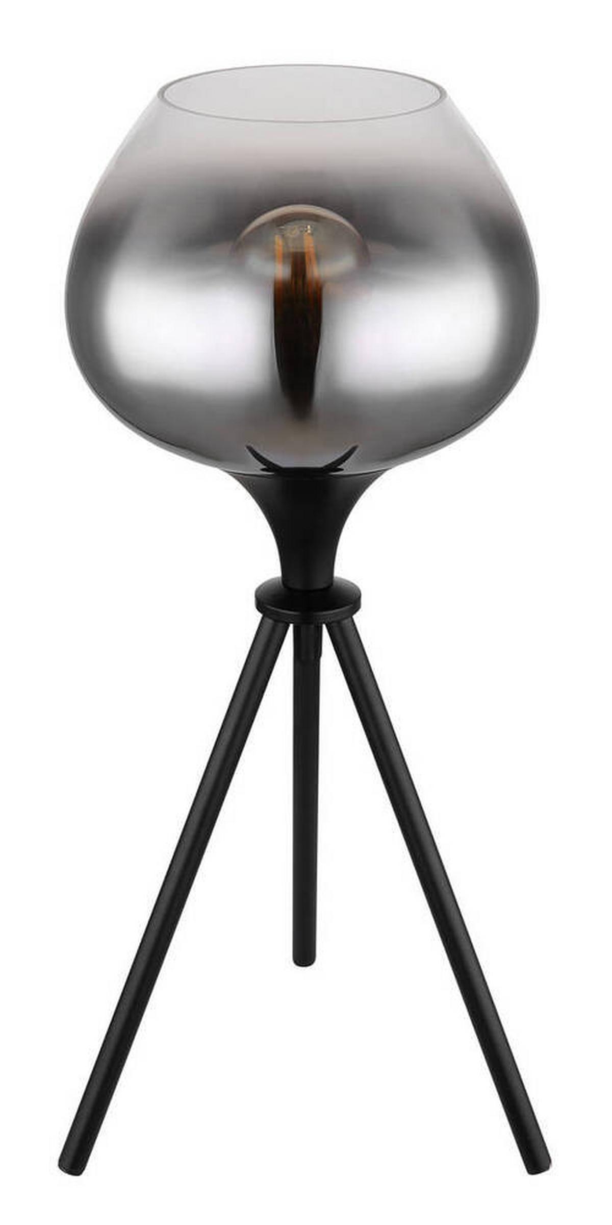 Tischleuchte 15548t1  Maxy - Schwarz, Design, Glas/Metall (24/45cm) - Globo