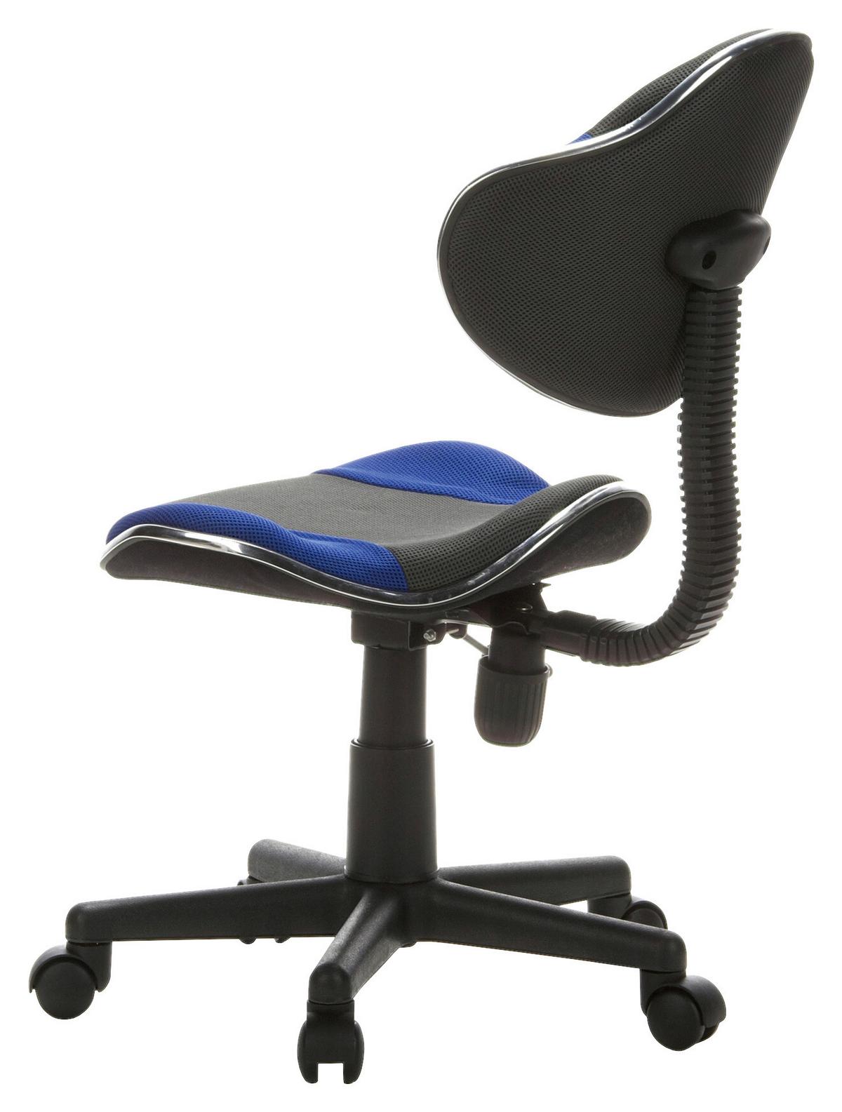 Jugenddrehstuhl Kiddy Gti 2 Blau/Grau - Blau/Grau, Basics, Kunststoff (45/86-101/42cm) - MID.YOU