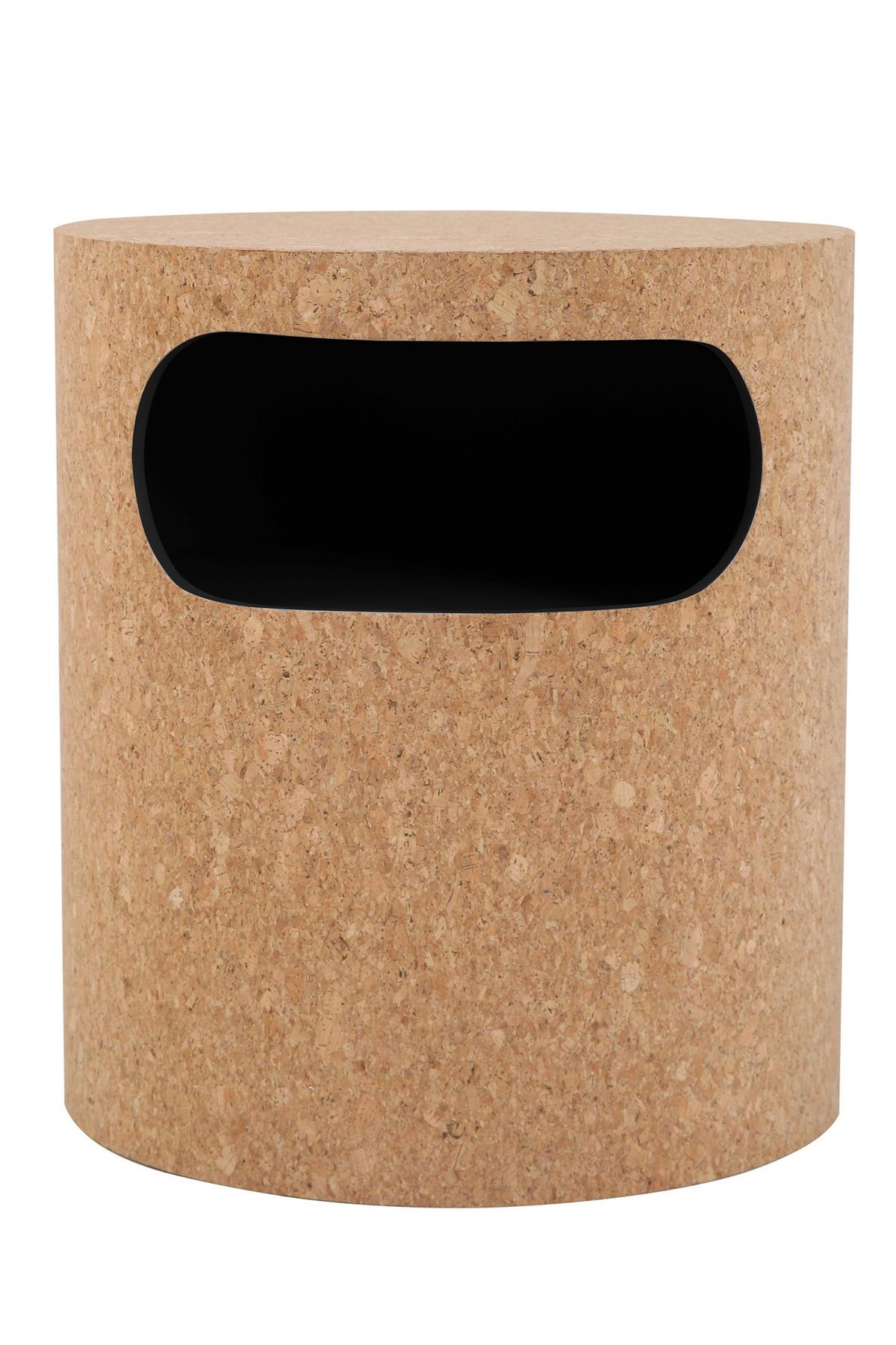 Nachtkästchen Naturfarben B: 40 Cm - Naturfarben, Design, Holz/Holzwerkstoff (40/45/40cm) - Livetastic