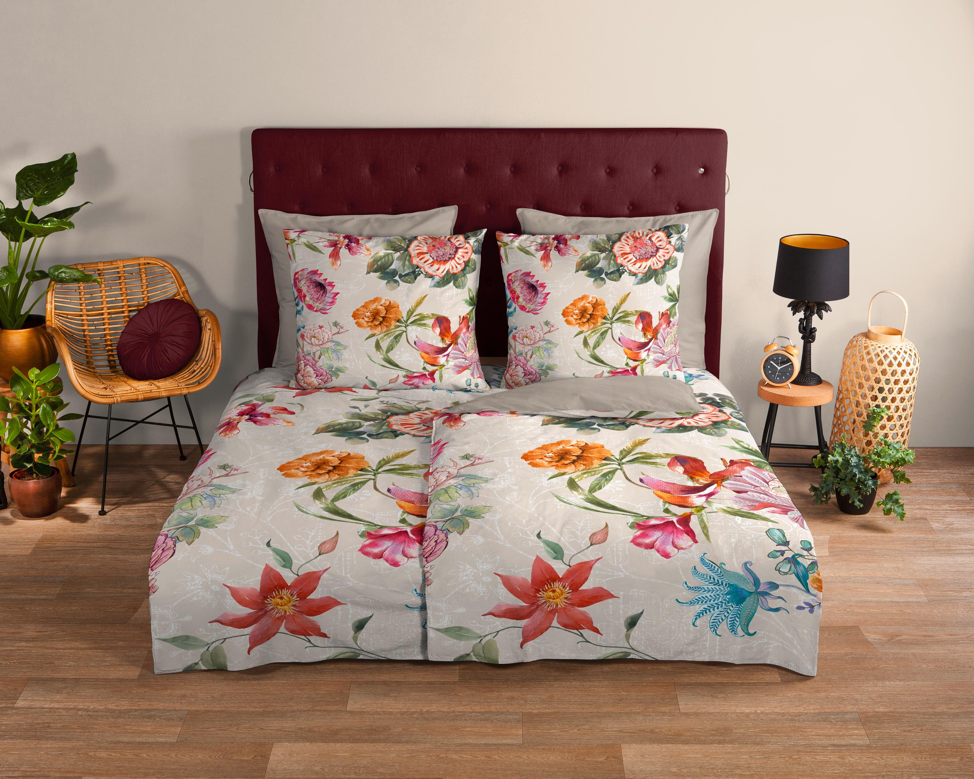 Wendebettwäsche Jaimy Multicolor 155x220 cm - Multicolor, Design, Textil (155/220cm)