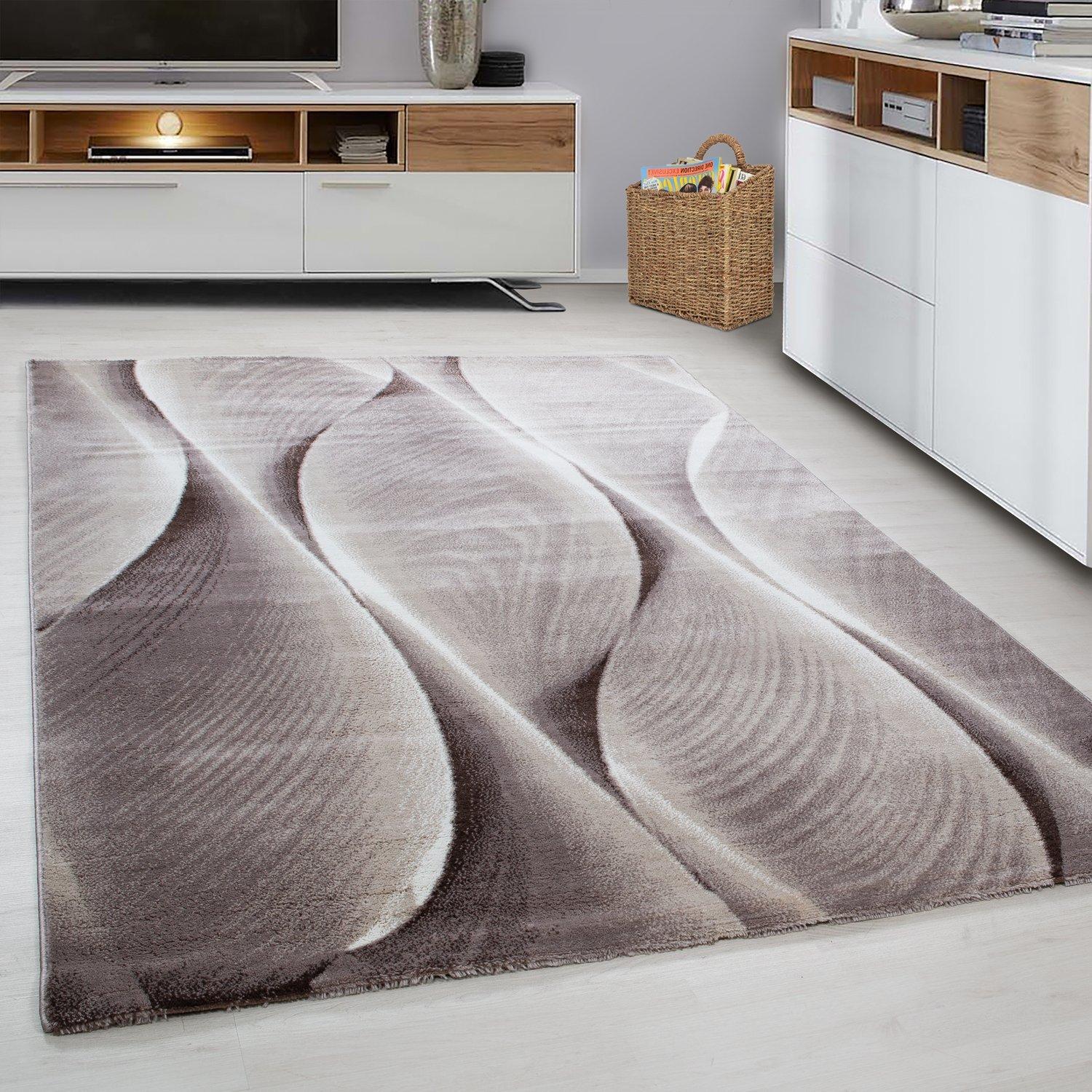 Webteppich Braun Naturfaser Parma 120x170 cm - Braun, KONVENTIONELL, Textil (120/170cm)