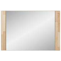 Wandspiegel Buchefarben, B: 66 cm - Buchefarben, KONVENTIONELL, Glas/Holz (66/65/4cm) - MID.YOU