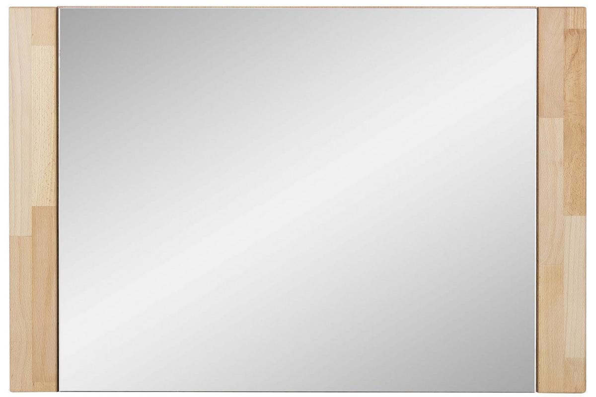 Wandspiegel Buchefarben, B: 66 cm - Buchefarben, KONVENTIONELL, Glas/Holz (66/65/4cm) - MID.YOU