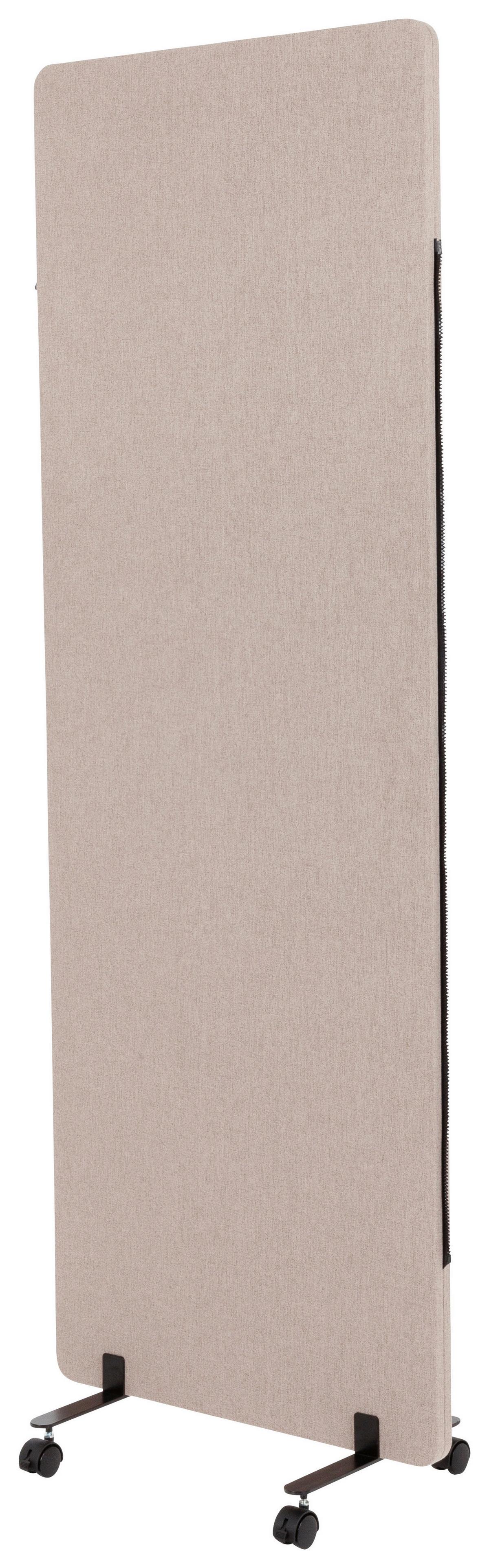 Trennwand Flexmiut - Taupe, Basics, Kunststoff/Textil (60/177/3cm) - MID.YOU