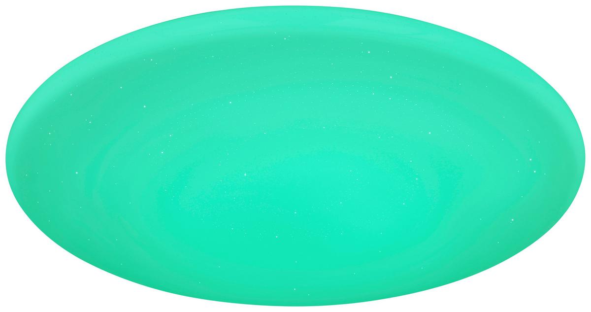 Led-deckenleuchte Rena Ø 70 Cm Mit Smartphone-Steuerung - Opal/Weiß, Basics, Kunststoff/Metall (70/8cm) - Globo