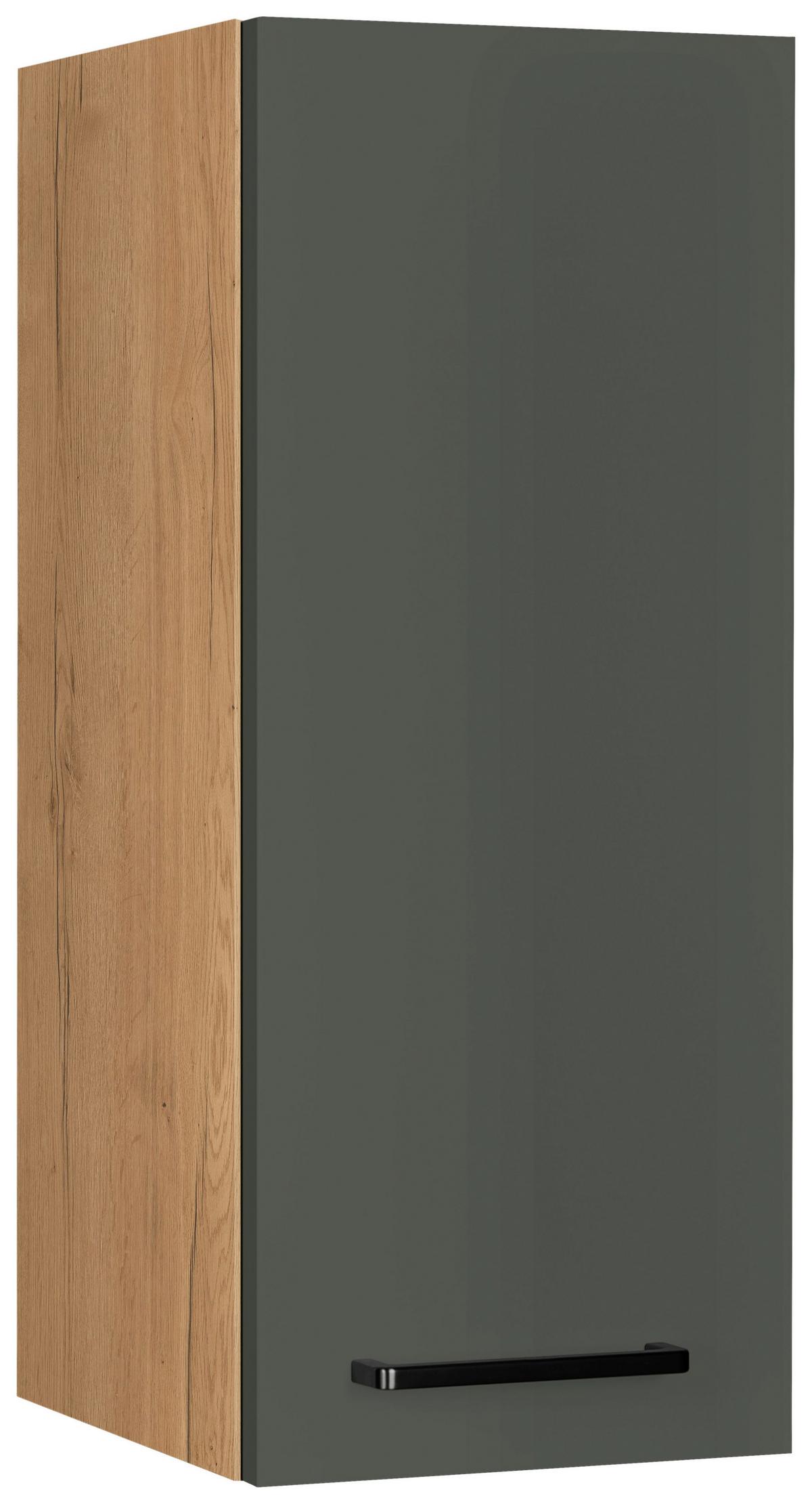 Küchenoberschrank Easytouch - Eichefarben/Grün, MODERN, Holzwerkstoff (30/72/35cm) - Nobilia