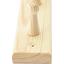 Hakenleiste Clip 3 - Kieferfarben, Design, Holz (30/5,5cm) Hakenleiste Clip 3 - Kieferfarben, Design, Holz (30/5,5cm)