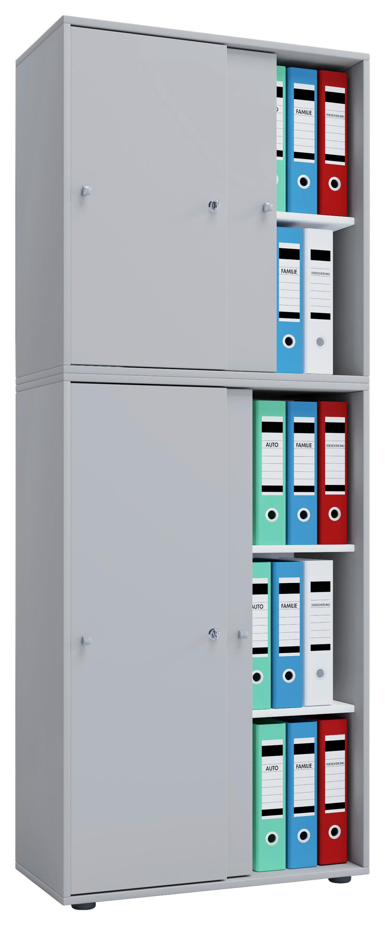 Aktenschrank Versperrbar Lona Xxl Grau B: 70 Cm