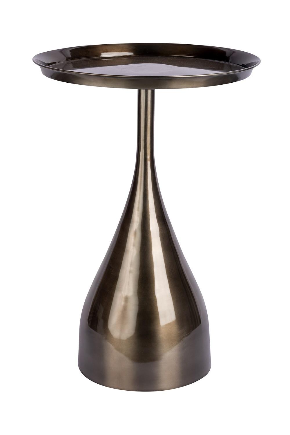 PRÍRUČNÝ STOLÍK ASRA 125 SCHWARZ - čierna, Design, kov (40,5/58,5cm) - MID.YOU