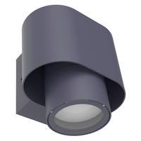 Außenwandleuchte Cypres Anthrazit B: 10,9 Cm - Anthrazit, Basics, Metall (10,9/10,7/9,6cm)