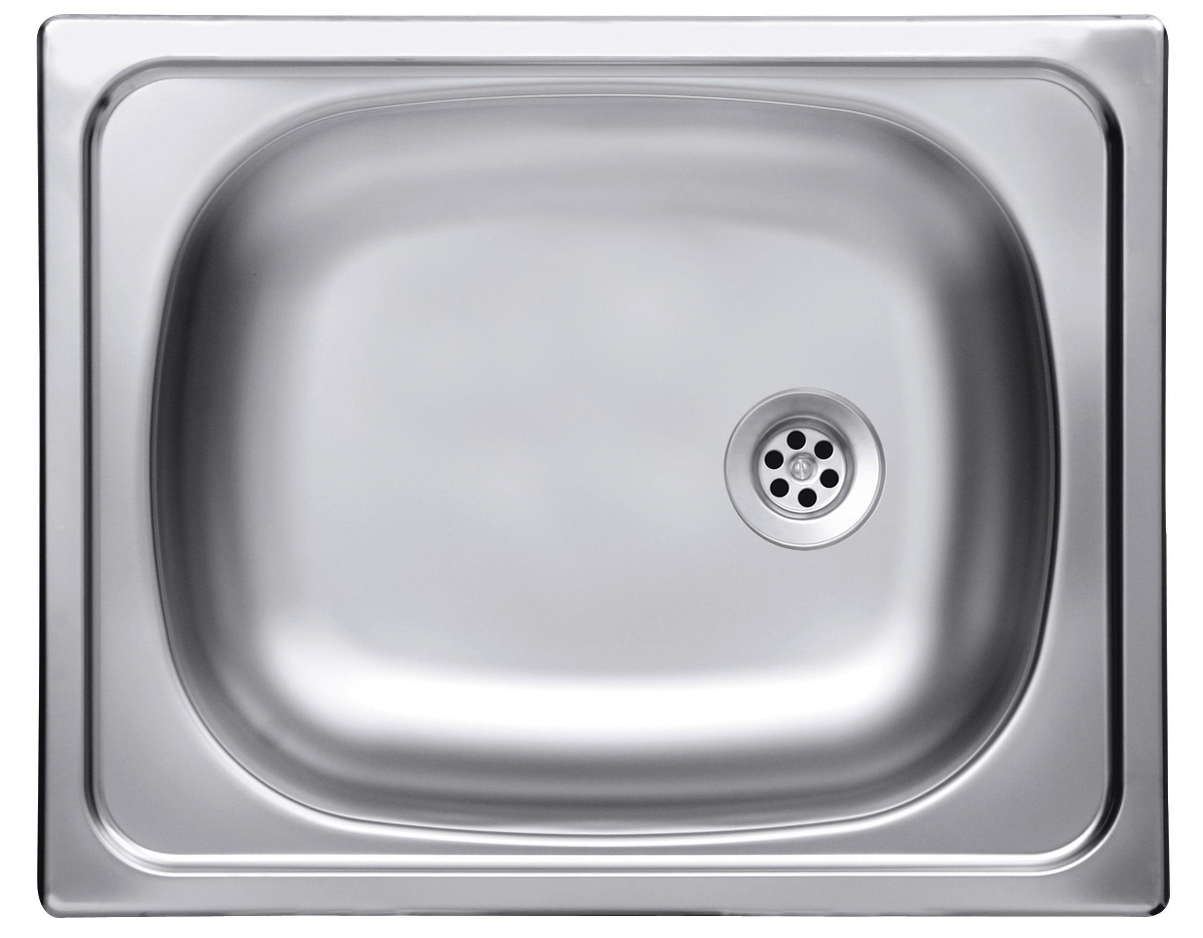 Minikuchyně SAMOA,šířka 100 cm včetně dřezu a varné desky - bílá/Sonoma dub, Moderní, kompozitní dřevo/plast (100cm) - FlexWell