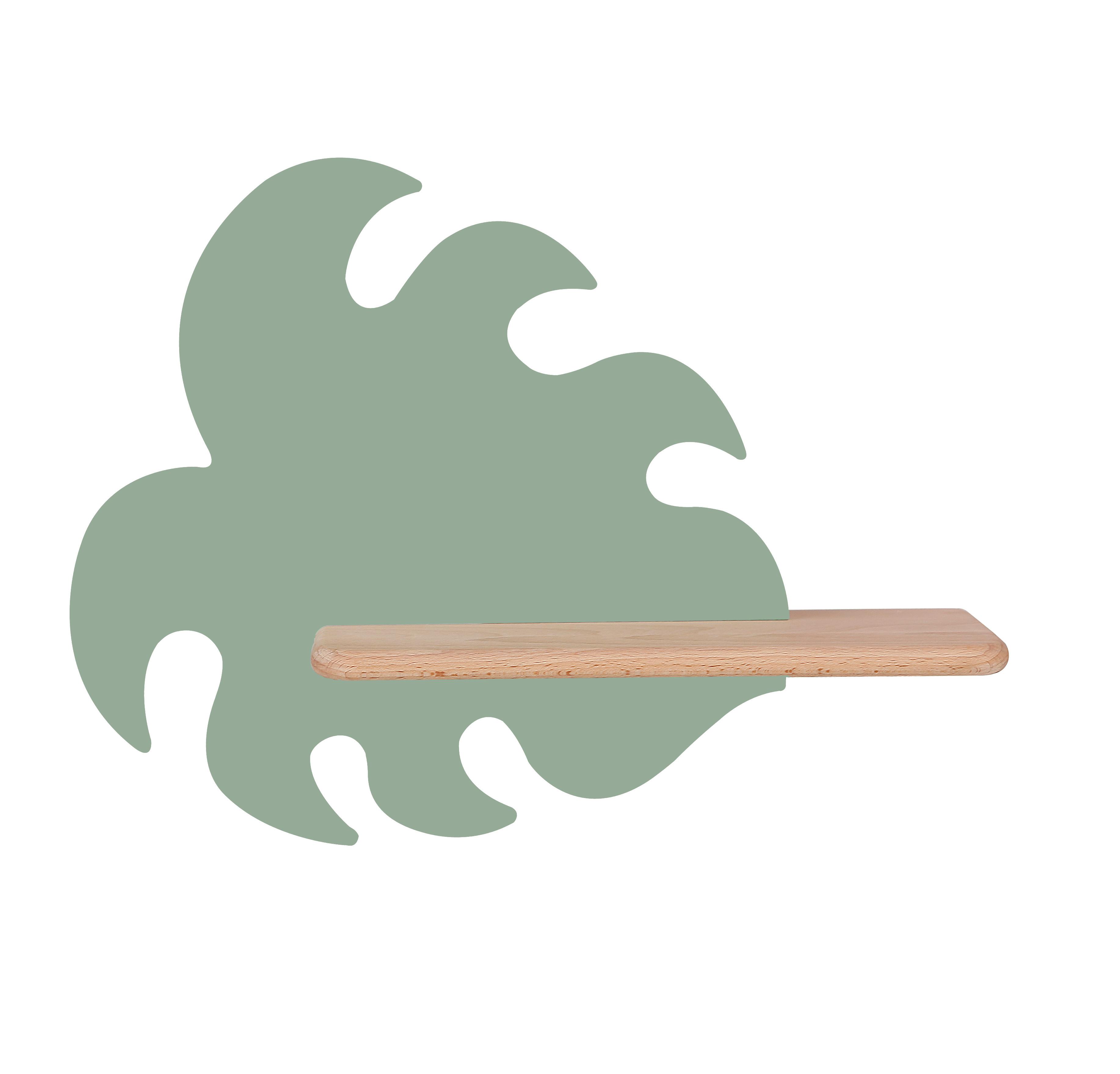 Kinderwandleuchte 21-00941 Monstera - Grün, Basics, Holz/Holzwerkstoff (37/12/27cm)