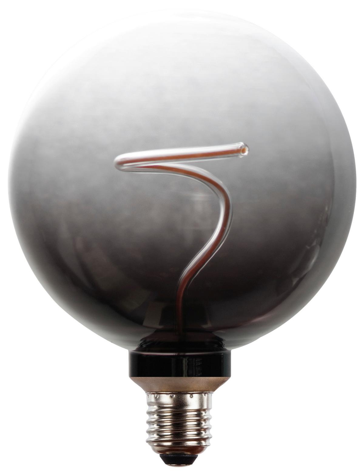 LED-Leuchtmittel 11538s - Klar, MODERN, Glas/Metall (12,5/16,4cm)