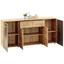 Kommode Uno - Eichefarben/Grau, MODERN (177/80/40cm) Kommode Uno - Eichefarben/Grau, MODERN (177/80/40cm)