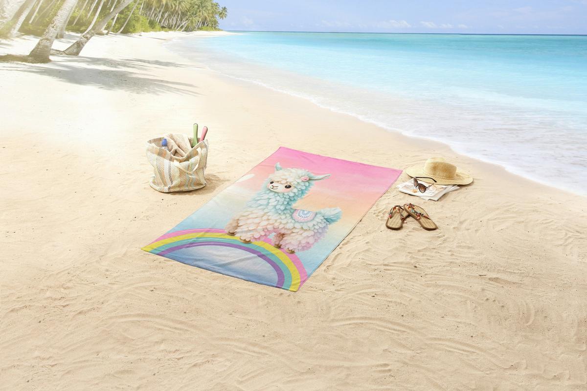STRANDTUCH CHICO - Multicolor/Rosa, Basics, Textil (75/150cm)