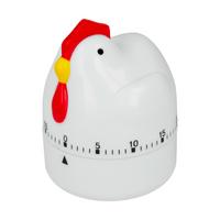 Konyhai Időmérő Kakas - fehér, Basics, műanyag (5,6/15,5/5,4cm) - Metaltex