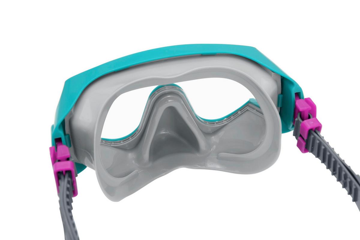 Schnorchelset Calvin - Schwarz/Grün, KONVENTIONELL, Kunststoff (19/37/9,3cm) - Bestway