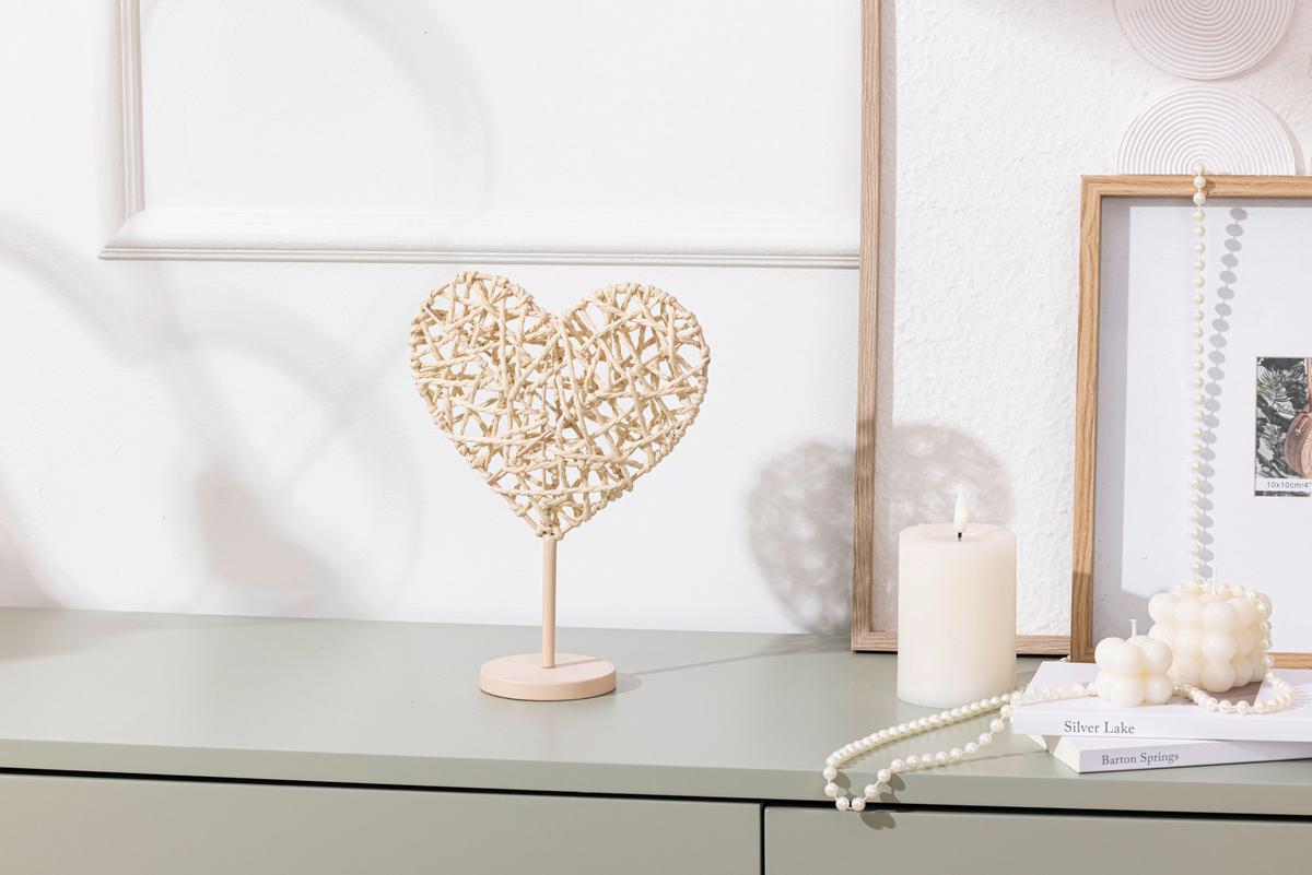 Dekoherz Lilien - Creme, KONVENTIONELL, Papier/Metall (19,5/8,5/26cm) - Luca Bessoni