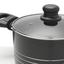 Sada Hrncov Tabitha, 7-dielna - čierna, Konvenčný, kov/plast - Mömax modern living Sada Hrncov Tabitha, 7-dielna - čierna, Konvenčný, kov/plast - Mömax modern living