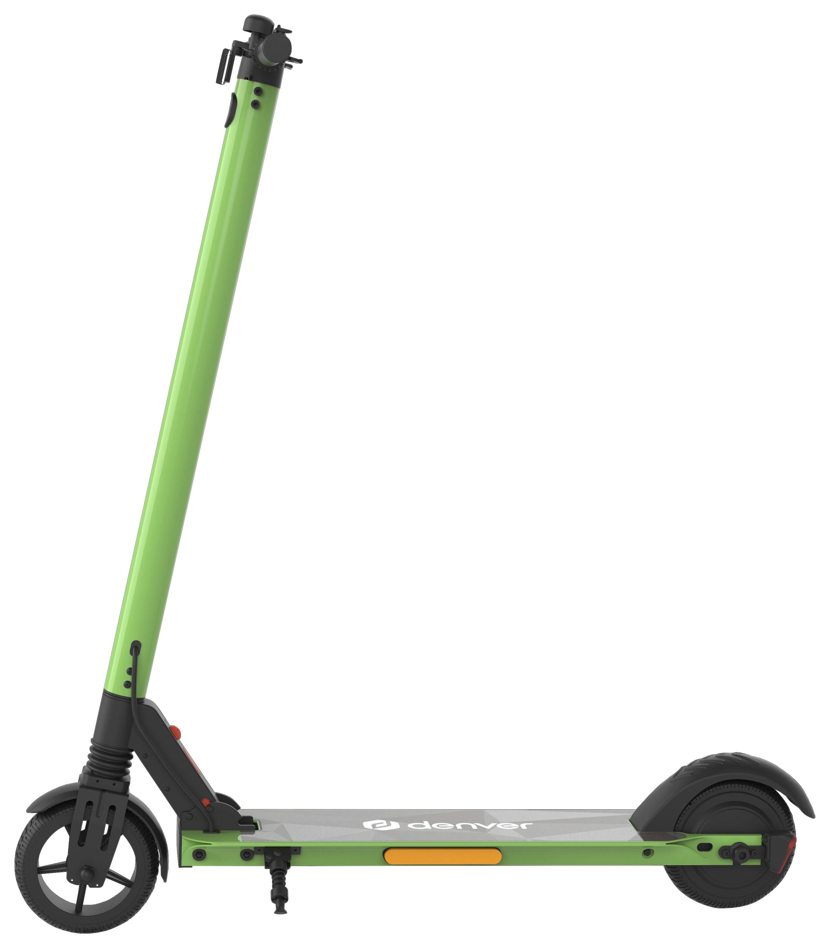 E-Scooter Klappbar Sel-65230f mit Parkständer - Limette, Basics, Metall (99/111/44cm)