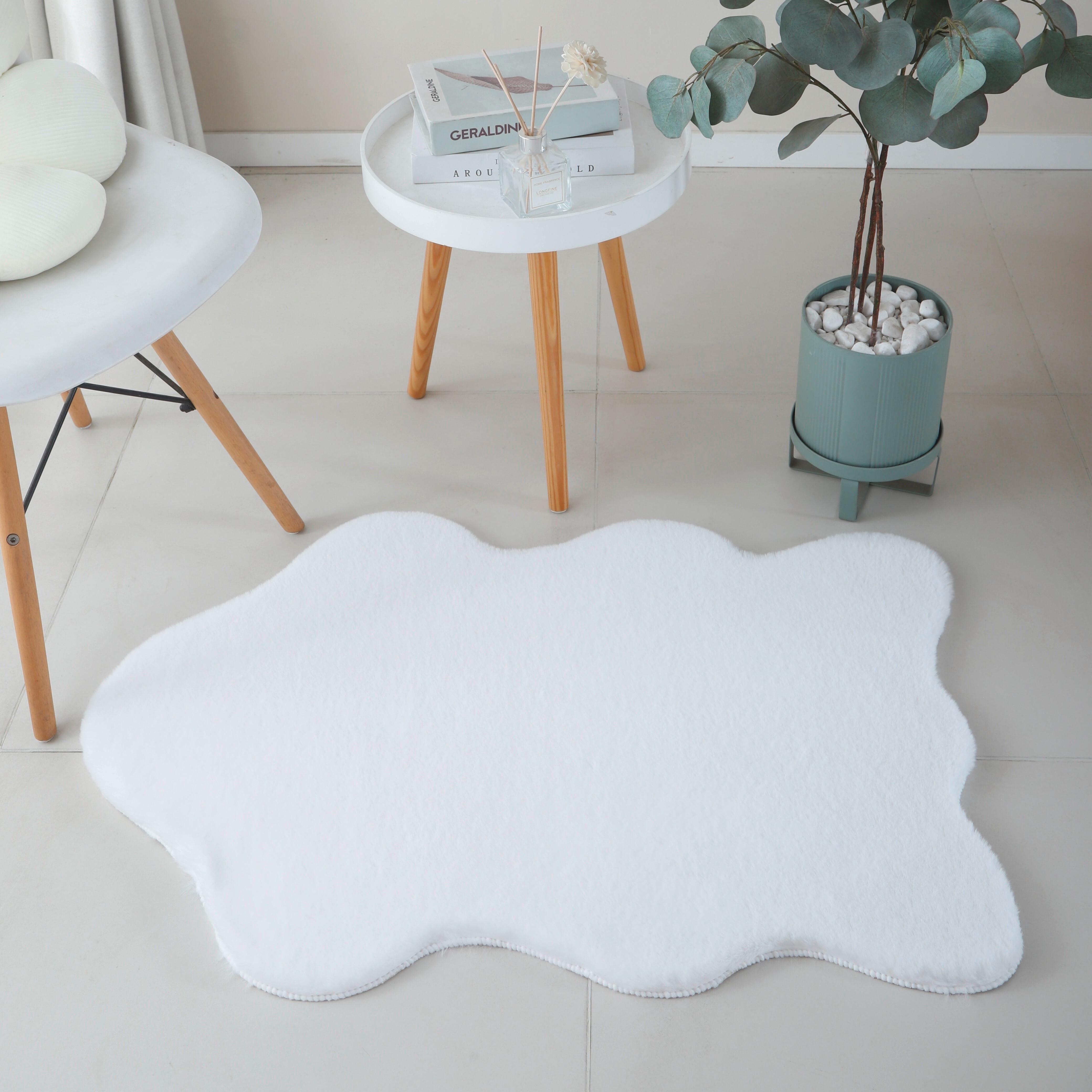 Kinderteppich Caty 60 X 90 5308 White - Weiß, Basics, Textil (60/90cm) - Ben'n'jen