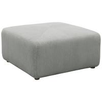 Hocker Hellgrau B: 85 Cm - Hellgrau/Schwarz, Design, Textil (85/42/85cm) - MID.YOU