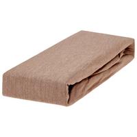 Spannleintuch Nathalie Taupe 90x200 cm Baumwolle - Taupe, KONVENTIONELL, Textil (90/200cm) - Ondega