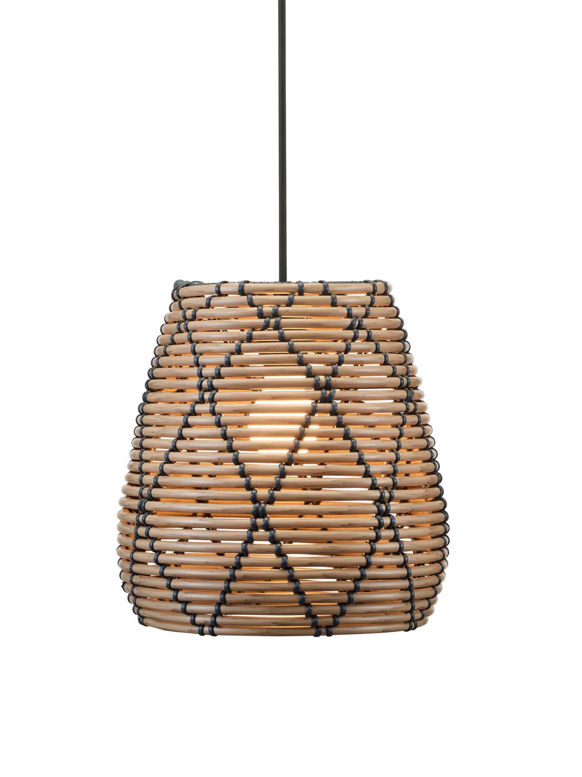 Außenhängeleuchte 8028-2503 - Natur, Kunststoff (28/25cm)
