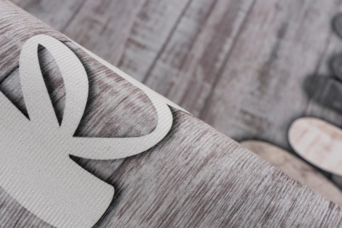 Flachwebteppich Grau, Bxl: Ca. 60x180 Cm - Grau, Basics, Textil (60/180cm) - Kayoom